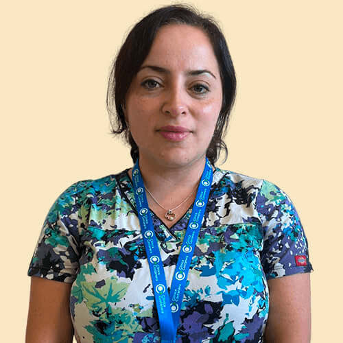 Dra. Cristina González, Pediatra.